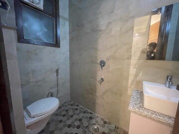 Bathroom in 2 BHK Builder Floor at Chattarpur – for Sale