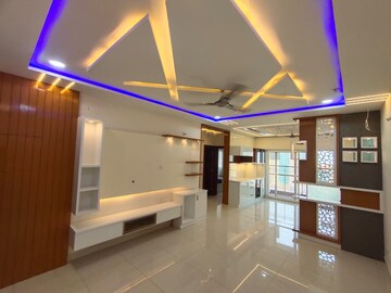 Living Room in 2.5 BHK Apartment at Prestige High Fields, Gachibowli – for Sale