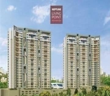 2 BHK Apartment For Rent in Neptune Living Point Bhandup West Mumbai  7617327