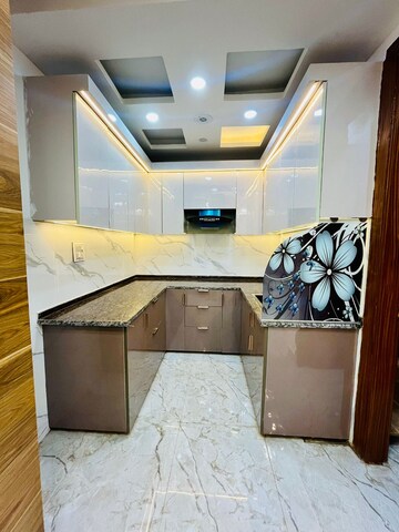 Kitchen in 3 BHK Builder Floor at Dwarka Mor – for Sale