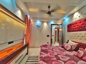 Living Room in 2 BHK Builder Floor at Mahavir Enclave 1 – for Sale