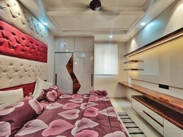 Bedroom in 2 BHK Builder Floor at Mahavir Enclave 1 – for Sale