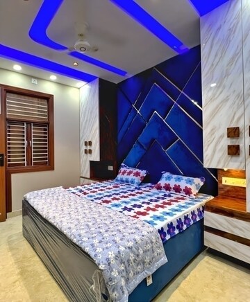 Bedroom in 2 BHK Builder Floor at Mahavir Enclave 1 – for Sale