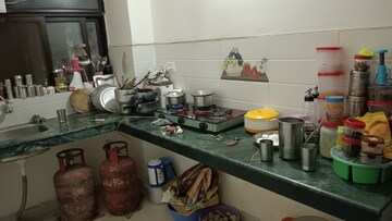 Kitchen in 2 BHK Apartment at Chinhat – for Sale