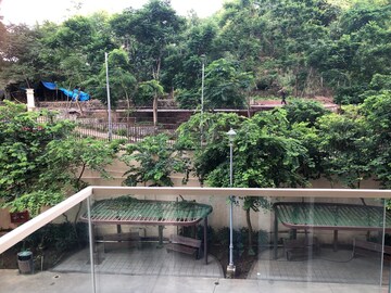Balcony in 2 BHK Apartment at Hiranandani Castle Rock, Powai – for Rent