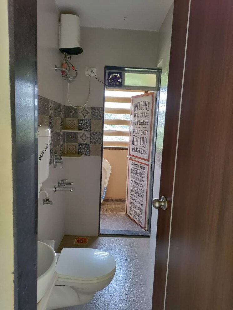 Bathroom, rosa-elite 1 Bedroom 630 Sq.Ft. Apartment In Bhayandarpada Thane 7619309