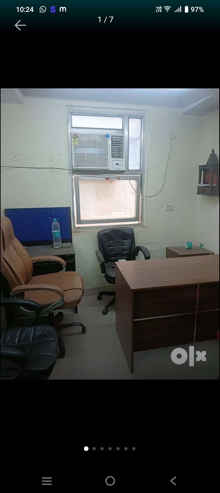 Commercial Office Space 400 Sq.Ft. For Rent in Laxmi Nagar Delhi  7620007