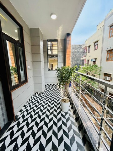 Balcony in 4 BHK Builder Floor at Dwarka Mor – for Sale