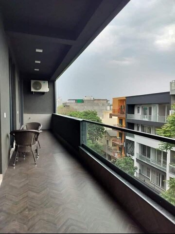 Balcony in 3 BHK Builder Floor at Ansal API Esencia, Sector 67 – for Sale