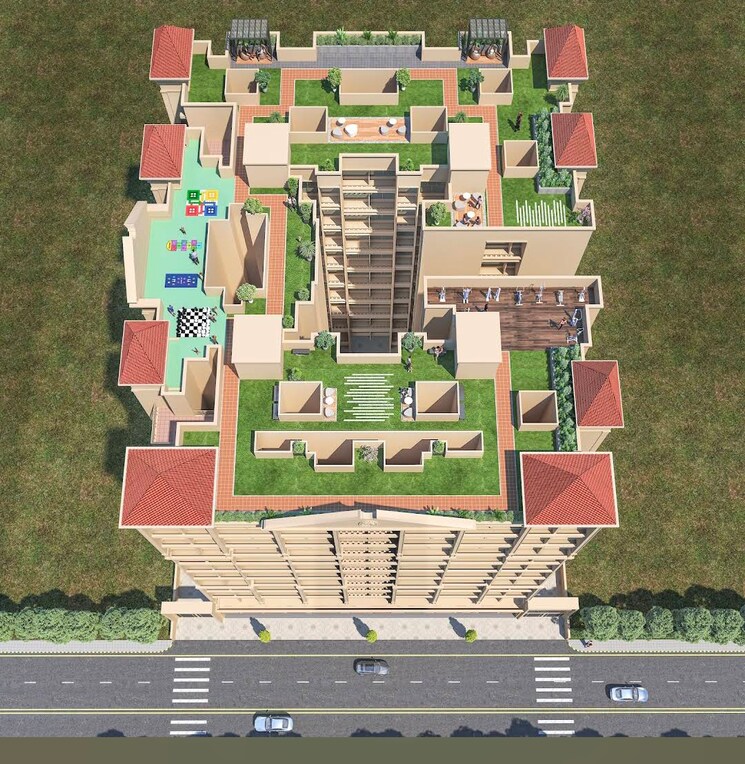 Master Plan, precious-majestic 1 Bedroom 690 Sq.Ft. Apartment In Dapoli Navi Mumbai 7621618