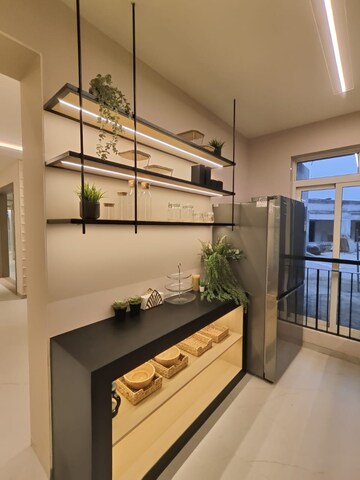 Kitchen in 3 BHK Apartment at Dosti Willow, Balkum Pada – for Sale