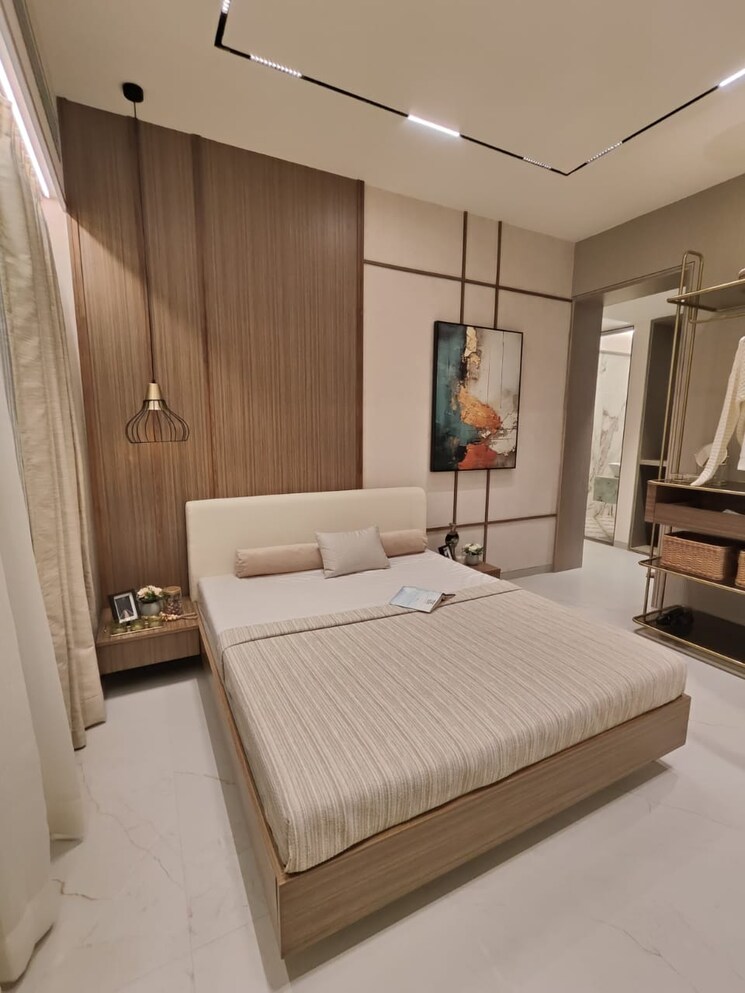 Bedroom, dosti-willow 3 Bedroom 1264 Sq.Ft. Apartment In Balkum Pada Thane 7622023