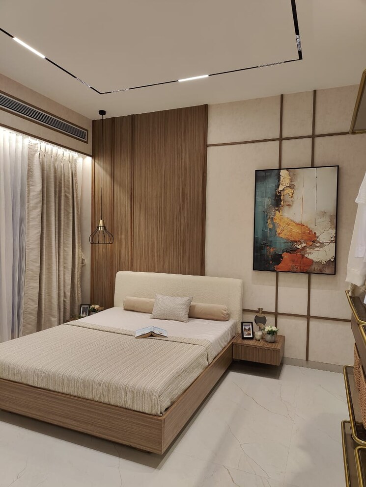 Bedroom, dosti-willow 3 Bedroom 1264 Sq.Ft. Apartment In Balkum Pada Thane 7622023