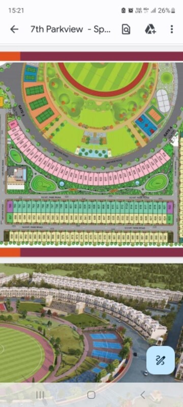  Plot – Exterior View View at Gaur Victorian Villas 6th Parkview, Gaur Yamuna City - for Sale