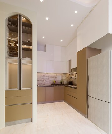Kitchen in 1 BHK Builder Floor at Sector 73 – for Sale
