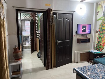 Living Room in 2 BHK Builder Floor at Sai Upvan, Gaur City 1 – for Sale