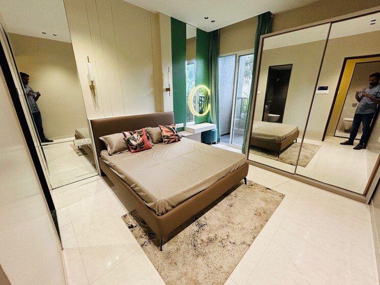 Master Bedroom, porwal-parklane-urbanjoy 2 Bedroom 731 Sq.Ft. Apartment In Sus Pune 7623734