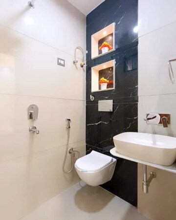 Bathroom in 3 BHK Builder Floor at Mahavir Enclave – for Sale