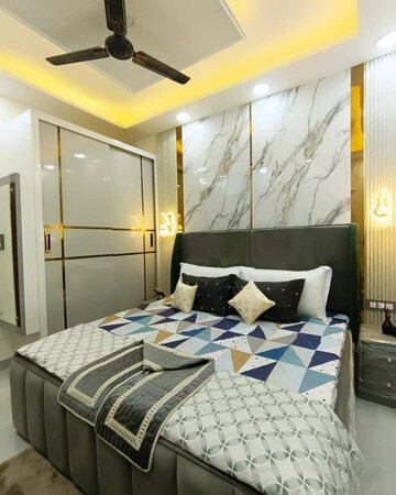 Bedroom in 3 BHK Builder Floor at Mahavir Enclave – for Sale