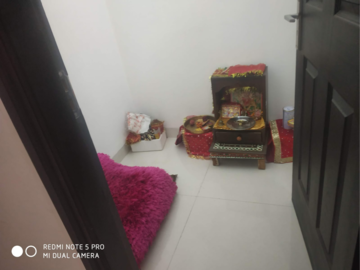 Bedroom in 3 BHK Apartment at Golden Sand Apartments, Dhakoli Village – for Sale