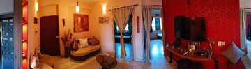 Living Room in 3 BHK Apartment at Purbalok – for Sale