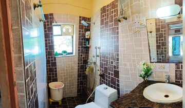 Attached Bathroom in 3 BHK Apartment at Purbalok – for Sale