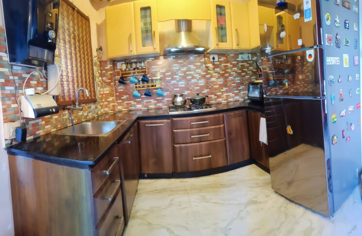 Kitchen, purbalok 3 Bedroom 1118 Sq.Ft. Apartment In Purbalok Kolkata 7624501
