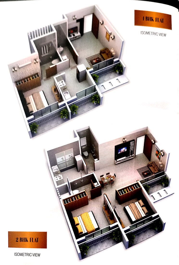 Floor Plan, rd-parvati-heritage 1 Bedroom 756 Sq.Ft. Apartment In Kharghar Navi Mumbai 7624685