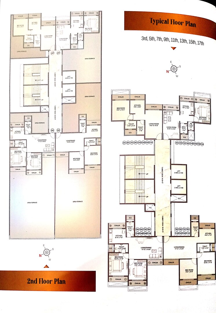 Floor Plan, rd-parvati-heritage 1 Bedroom 756 Sq.Ft. Apartment In Kharghar Navi Mumbai 7624685