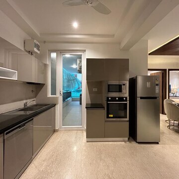 Kitchen in 3 BHK Apartment at Maya Green Lotus Utsav, International Airport Road – for Sale