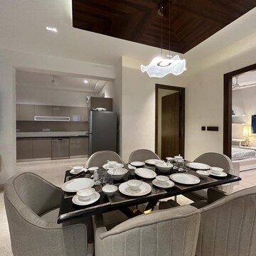 Team Area in 3 BHK Apartment at Maya Green Lotus Utsav, International Airport Road – for Sale
