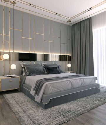 Bedroom in 4 BHK Apartment at Lodha Divino, Matunga East – for Sale