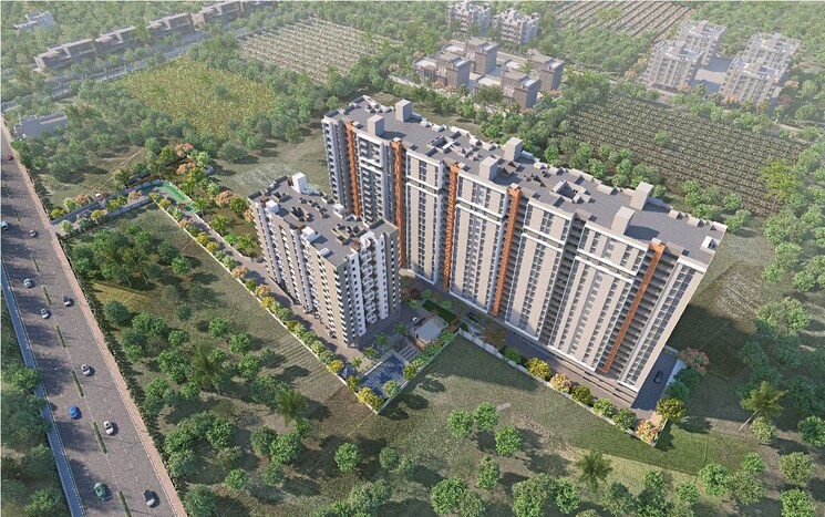Master Plan, porwal-parklane-urbanjoy 3 Bedroom 936 Sq.Ft. Apartment In Sus Pune 7625543
