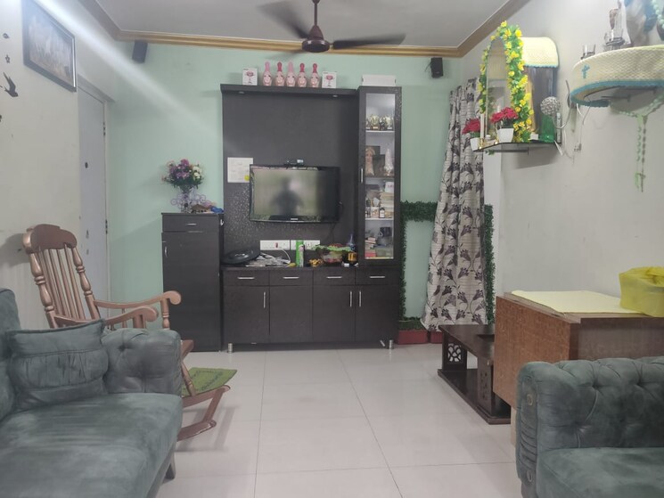 Living Room, brahmand-chs 2 Bedroom 605 Sq.Ft. Apartment In Brahmand Thane 7626744