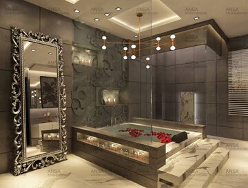 Living Room in 3 BHK Apartment at Lodha Worli, Worli – for Sale