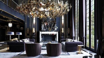 Living Room in 3 BHK Apartment at Lodha Codename Premier, Dombivli East – for Sale