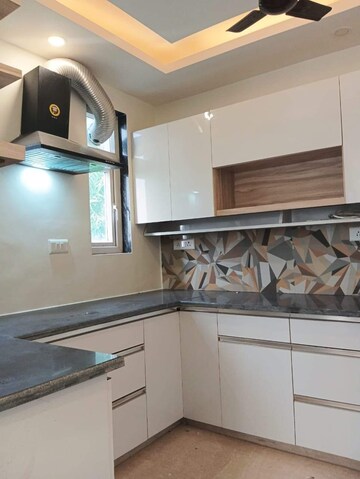 Kitchen in 3 BHK Builder Floor at Chattarpur – for Sale
