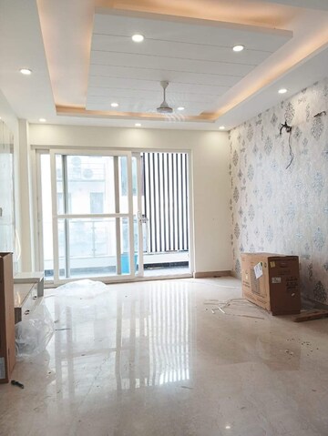 Living Room in 3 BHK Builder Floor at Chattarpur – for Sale