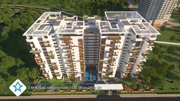 3 BHK Apartment For Rent in Northstar Homes District 1 Gachibowli Hyderabad  7627822