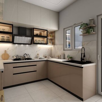 Kitchen in 1 BHK Apartment at Dosti Greater Thane, Kalher – for Sale