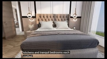 Bedroom in 3 BHK Apartment at Lashkaria Indrasukh, Andheri West – for Sale