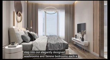 Bedroom in 3 BHK Apartment at Lashkaria Indrasukh, Andheri West – for Sale
