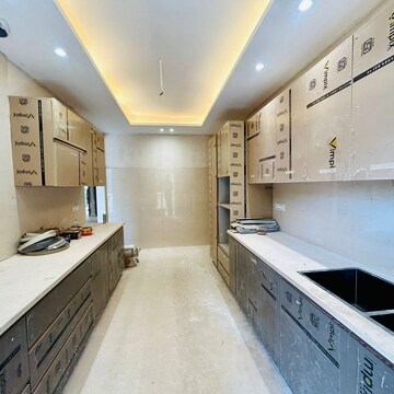 Kitchen in 4 BHK Builder Floor at South City 2 – for Sale