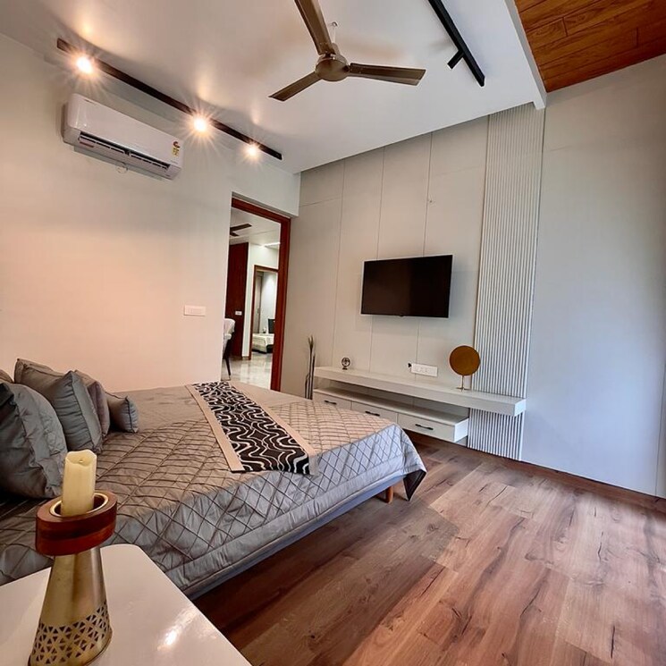 Bedroom, nandita-mayfair-park 2 Bedroom 1050 Sq.Ft. Apartment In Kishanpura Zirakpur 7630367