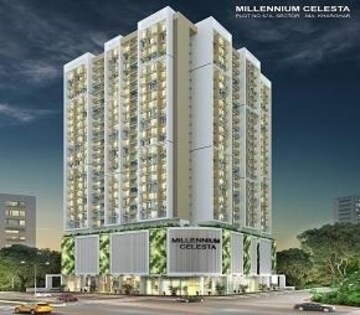 3 BHK Apartment – Exterior View View at Millennium Celesta, Kharghar Sector 34 - for Sale
