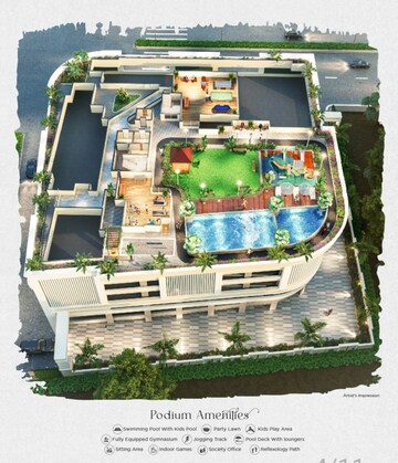 Master Plan in 3 BHK Apartment at Millennium Celesta, Kharghar Sector 34 – for Sale