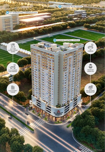Master Plan in 3 BHK Apartment at Millennium Celesta, Kharghar Sector 34 – for Sale