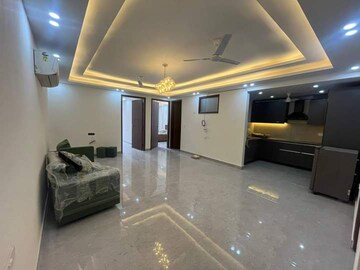 Living Room in 3 BHK Builder Floor at Chattarpur – for Sale