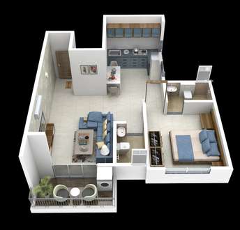 1 BHK Apartment For Resale in Wakad Pune  7631885