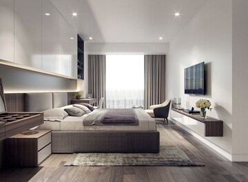 Bedroom in 3 BHK Apartment at Ashar Titan, Ghatkopar East – for Sale